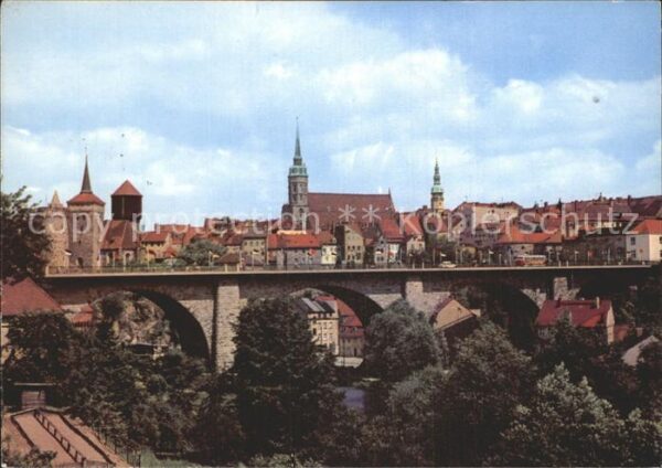 Bautzen Brücke des Friedens Altstadt Alte Wasse