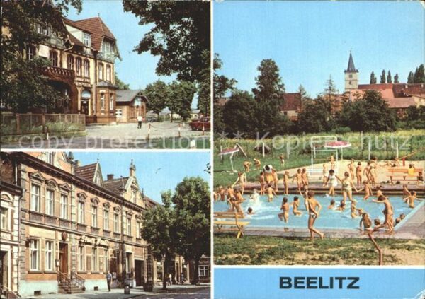 Beelitz Mark Einkaufszentrum der BHG HO Gaststätte S