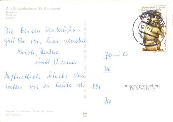 Schwielochsee Niewisch Pieskow Leissnitz Gaststätte B – Bild 2