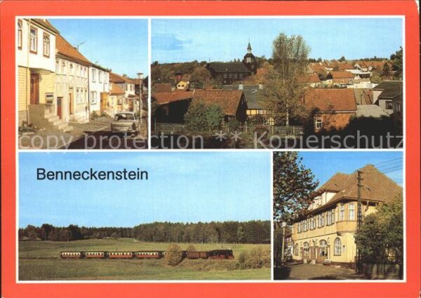 Benneckenstein Bergstrasse Harzquerbahn Eisenbahn Rath