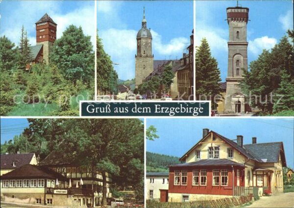 Baerenstein Annaberg-Buchholz Berghaus Annaberg St Annen Kirche Pöhlb