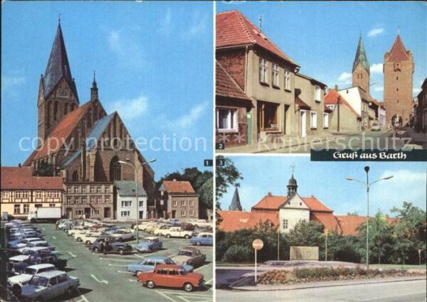 Barth Marktplatz Kirche Dammtor Platz der Fre