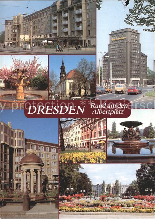 Dresden Rund um den Albertplatz Cafe Hochhaus B