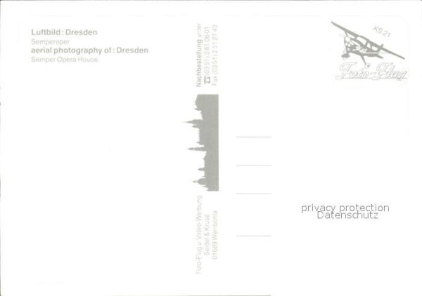 Dresden Semperoper Fliegeraufnahme – Bild 2