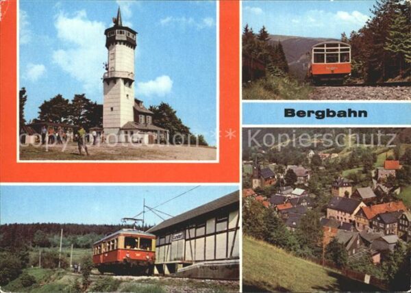 Oberweissbach Fröbelturm Bergbahn Cursdorf Mellenbach