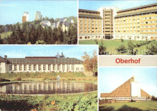 Oberhof Thueringen Interhotel Panorama FDGB Erholungsheim