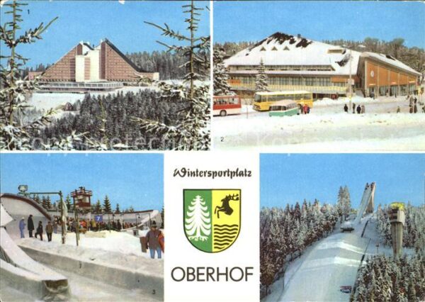 Oberhof Thueringen Interhotel Panorama Grossgaststätte Obe