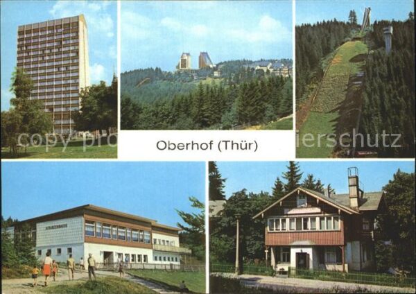 Oberhof Thueringen FDGB Erholungsheim Interhotel Panorama