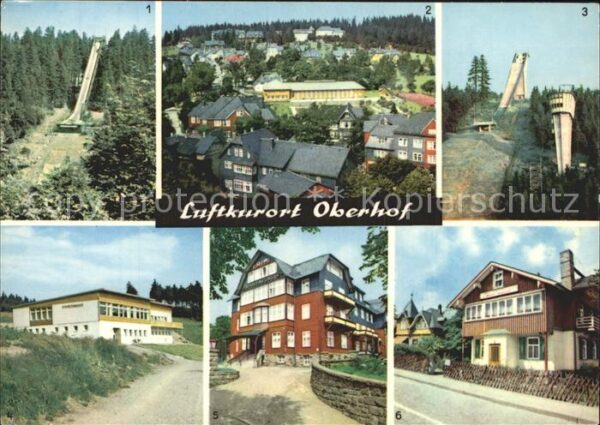 Oberhof Thueringen Thüringenschanze Schanze Rennsteig Scha
