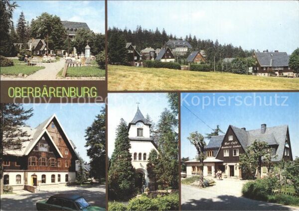 Oberbaerenburg Baerenburg Platz des Friedens Berghotel Friedrichs