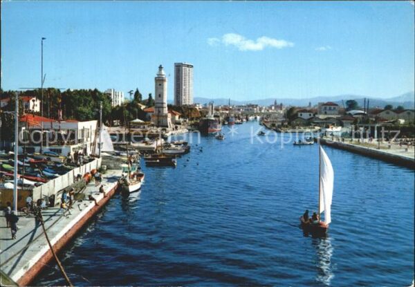 Rimini Porto Canale Kanal Hafen