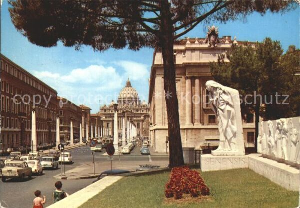 Roma Rom Via della Conciliazione Basilica San Pi