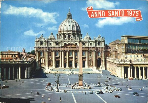 Roma Rom Piazza San Pietro Basilica Petersplatz