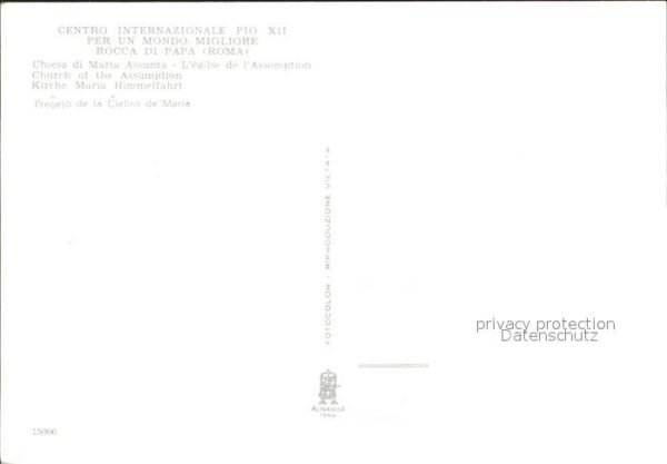 Rocca di Papa Chiesa di Maria Assunta Kirche Maria Hi – Bild 2