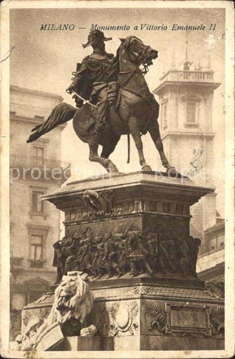 Milano Monumento a Vittorio Emanuele II