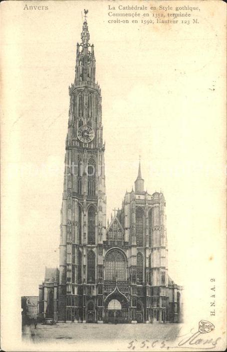 Anvers Antwerpen Cathedrale