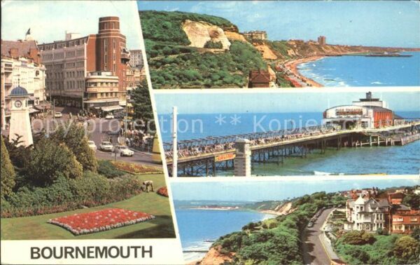 Bournemouth From Alum Chine Town Centre The Pier