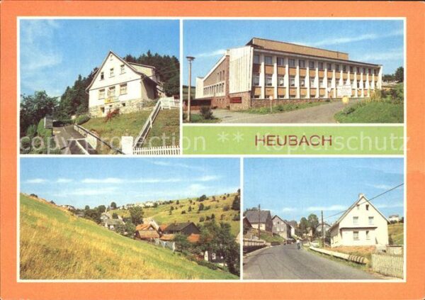 Heubach Thueringen Cafe Heubach FDGB Heim Hermann Duncker