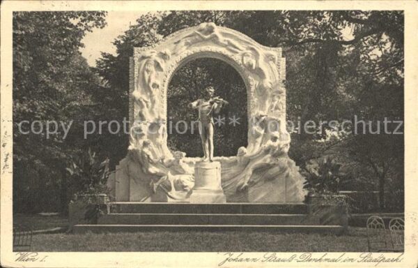 Wien Joh Strauss Denkmal im Stadtpark