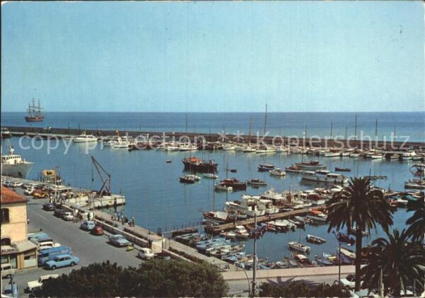 Sanremo Veduta panoramica del porto