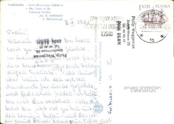 Warszawa Grob Nieznanego Zolnierza – Bild 2
