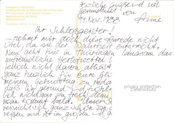 Weimar Thueringen Orangerie Grabkapelle Maria Pawlowna HO – Bild 2