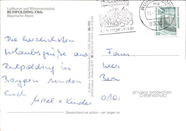 Ruhpolding Rauschberg Raffner Alm Marienbrunnen St – Bild 2