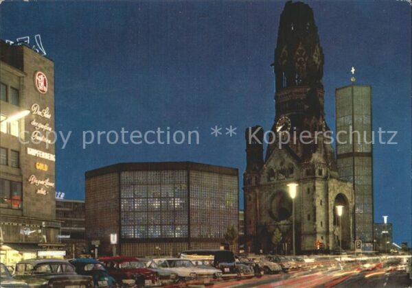 Berlin Alte und neue Kaiser Wilhelm Gedächtnis