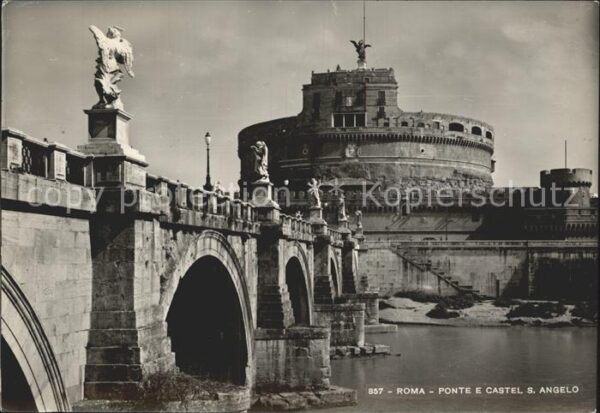 Roma Rom Ponte e Castel San Angelo