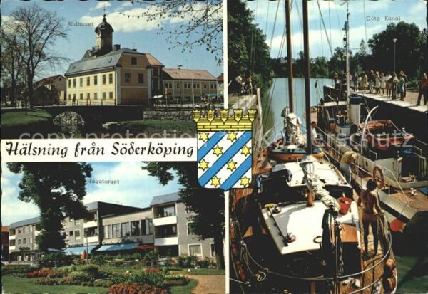 Soederkoeping Oestergoetland Radhuset Hagatorget Göta Kanal