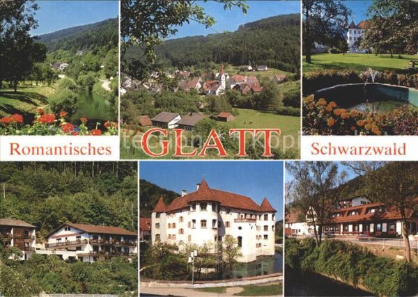 Glatt Orts und Teilansichten
