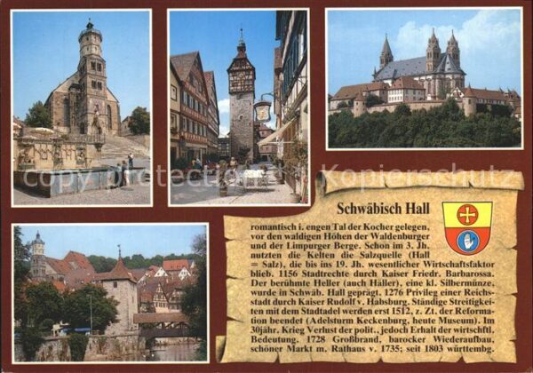 Schwaebisch Hall Münster St Michael Am Judenturm Comburg