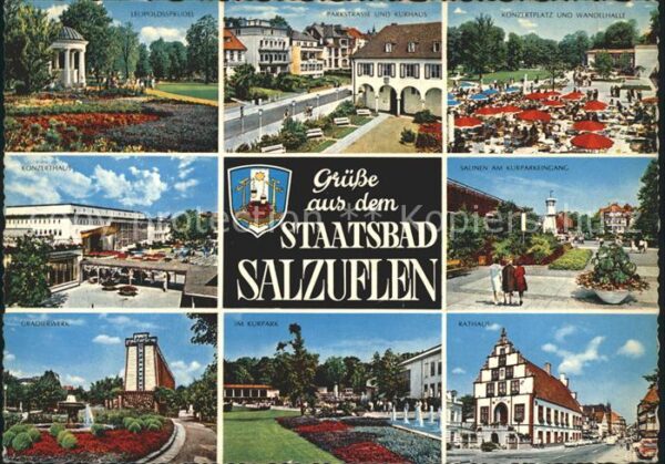 Bad Salzuflen Leopoldsprudel Parkstr Kurhaus Konzerpl