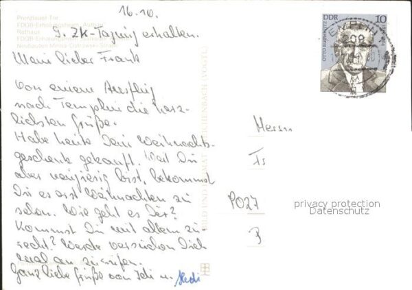 Templin Prenzlauer Tor FDGB Heim Aufbau und Sal – Bild 2