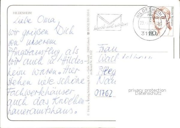 Hildesheim Marktplatz Rathaus Tempelhaus Hinterer – Bild 2