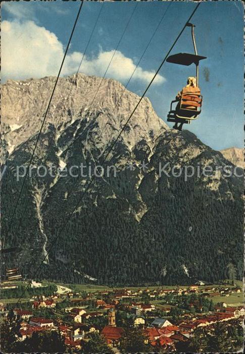 Mittenwald Bayern Total Kranzberglift Karwendel
