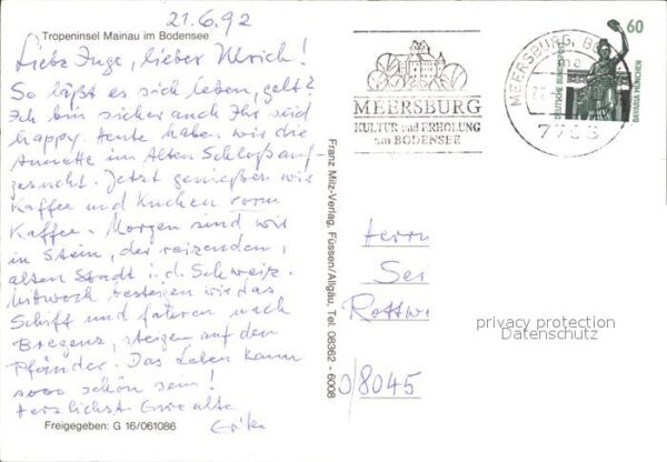 Insel Mainau am Bodensee Fliegeraufnahme – Bild 2
