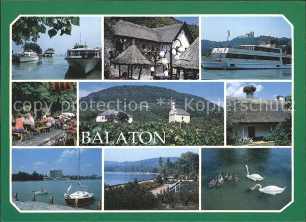Balaton Plattensee Fahrgastschiffe Restauration Panorama S