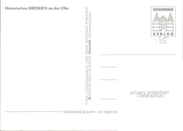 Dresden Historisches Dresden Illustration – Bild 2