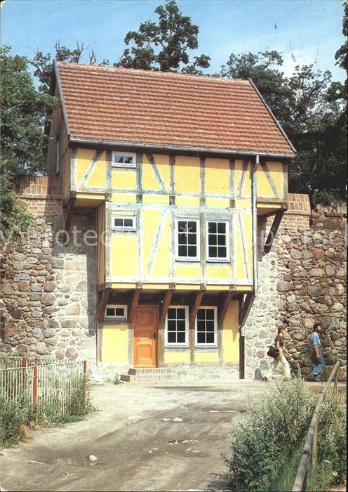 Neubrandenburg Wiekhaus Stadtmauer
