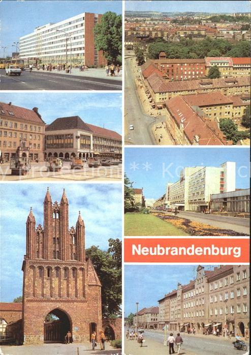 Neubrandenburg Rat des Bezirks Centrum Warenhaus Fried