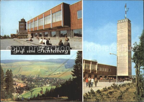 Oberwiesenthal Erzgebirge Neues Fichtelberghaus Panorama Aussicht
