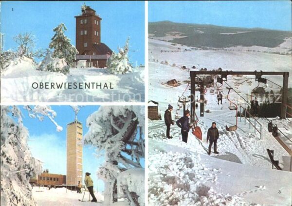 Oberwiesenthal Erzgebirge Wetterwarte Fichtelberg HOG Fichtelberg