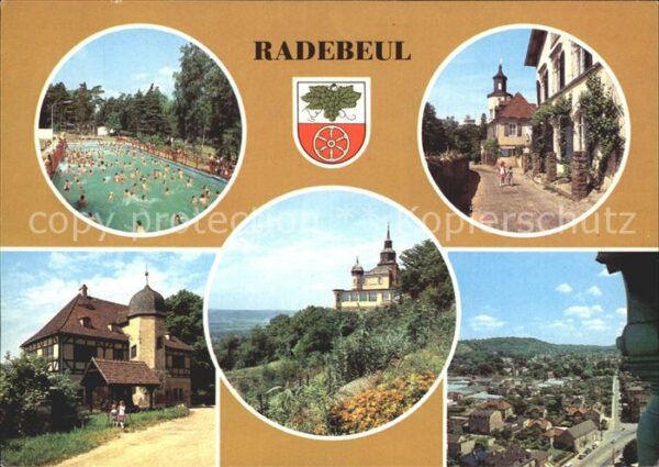 Radebeul Bilzbad Weinbergstr Schloss Hoflössnitz