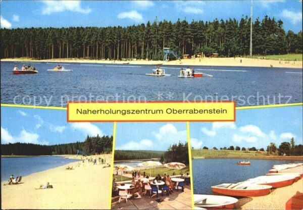 Karl-Marx-Stadt Naherholungszentrum Oberrabenstein Stra