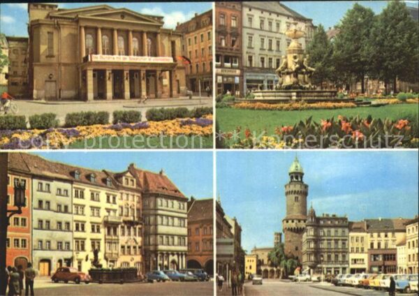 Goerlitz Sachsen Gerhart Hauptmann Theater Platz der Bef