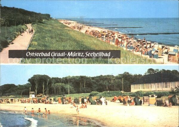Graal-Mueritz Ostseebad Strandpartien