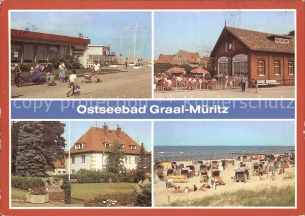Graal-Mueritz Ostseebad Broilergaststätte Milchbar Seestern Kli
