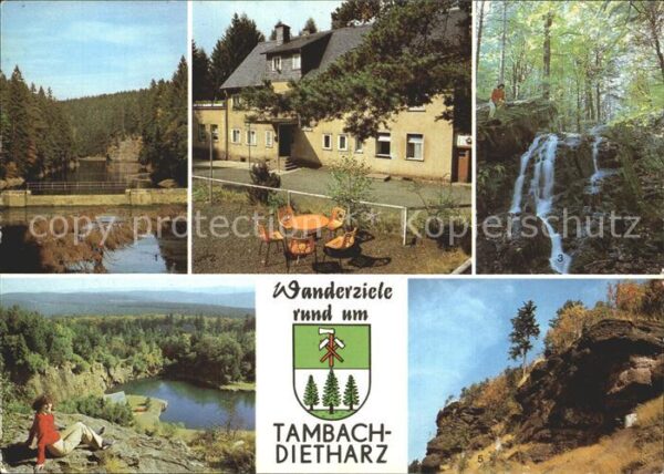Tambach-Dietharz Gothaer Talsperre Waldbaude Spitterfall
