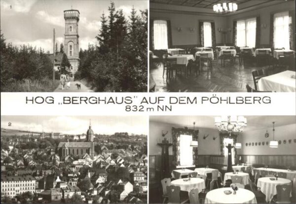 Annaberg-Buchholz Erzgebirge HOG Berghaus Pöhlberg Aussichtsturm Tei